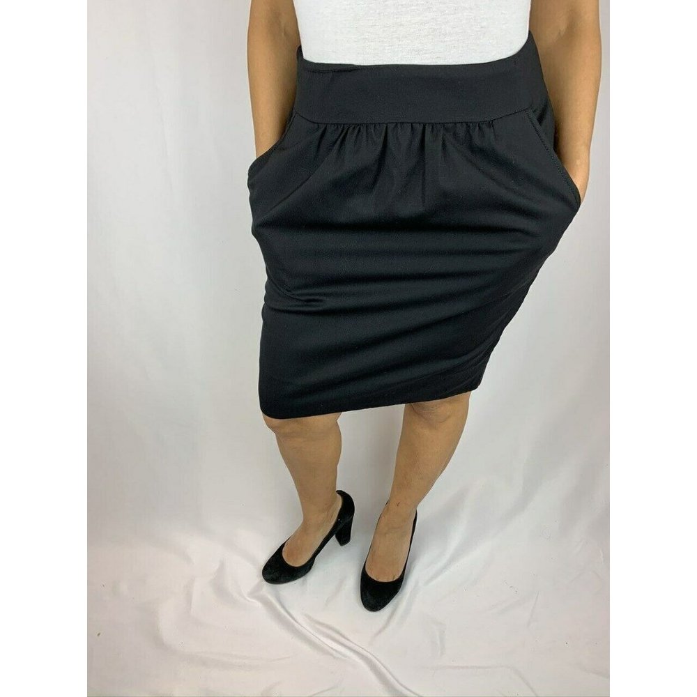 Red Valentino Black Skirt with Pockets